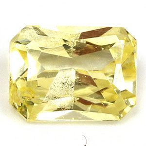 SAPPHIRE FACETED 0.92ct YELLOW Vivid Yellow EC SRILANKA NONE