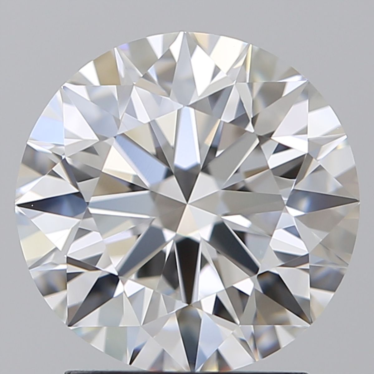 ROUND 2.32 Ct  E VVS1 EX EX NON
