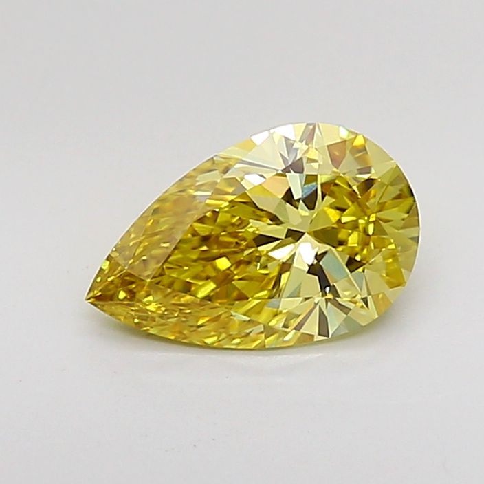 1.09 CT Fancy Intense Yellow PEAR