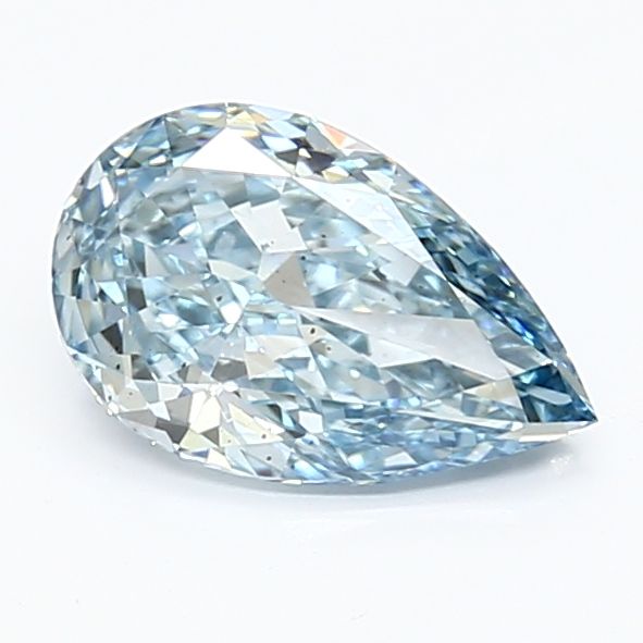 1.17 CT Fancy Vivid Blue PEAR
