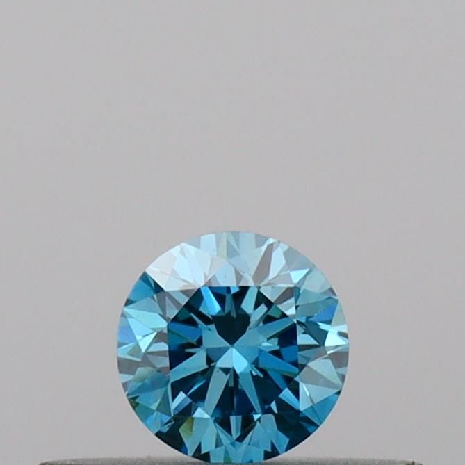 0.19 CT Fancy Vivid Blue ROUND