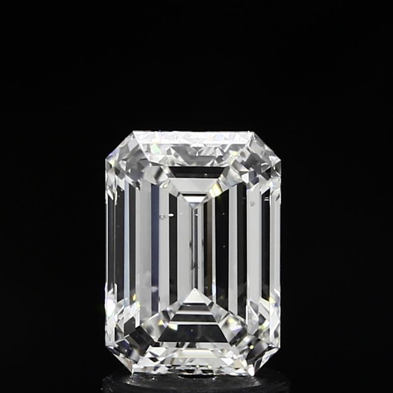 Prírodný diamant emerald, SI1, E,... Prírodný diamant emerald, SI1, E,...