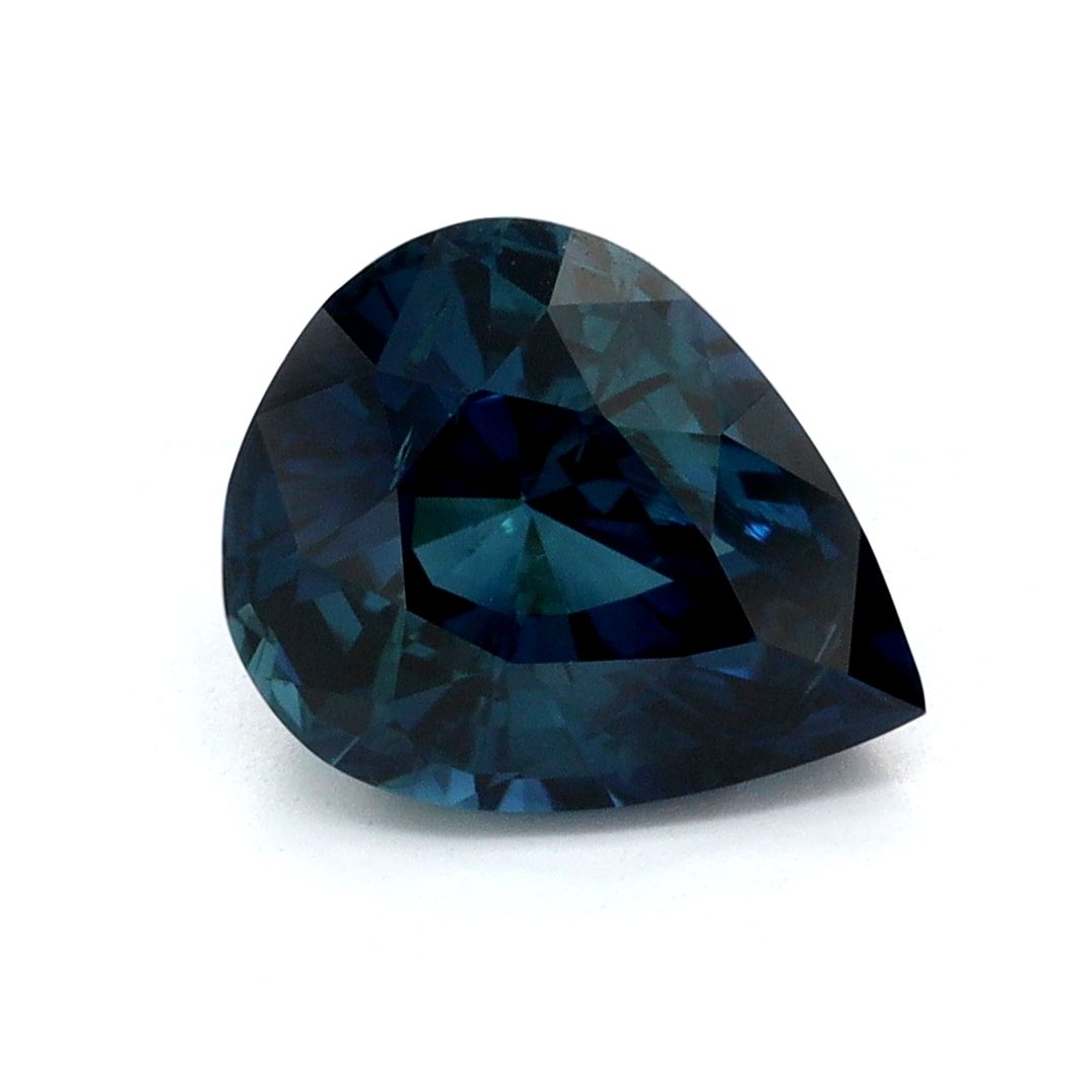 SAPPHIRE FACETED 1.22ct BLUE SI MADAGASCAR HEATED