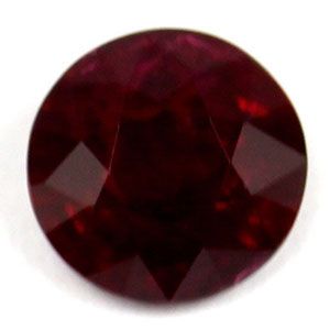 RUBY FACETED 1.25ct RED Pigeon Blood Red EC REST_OF_AFRICA HEATED