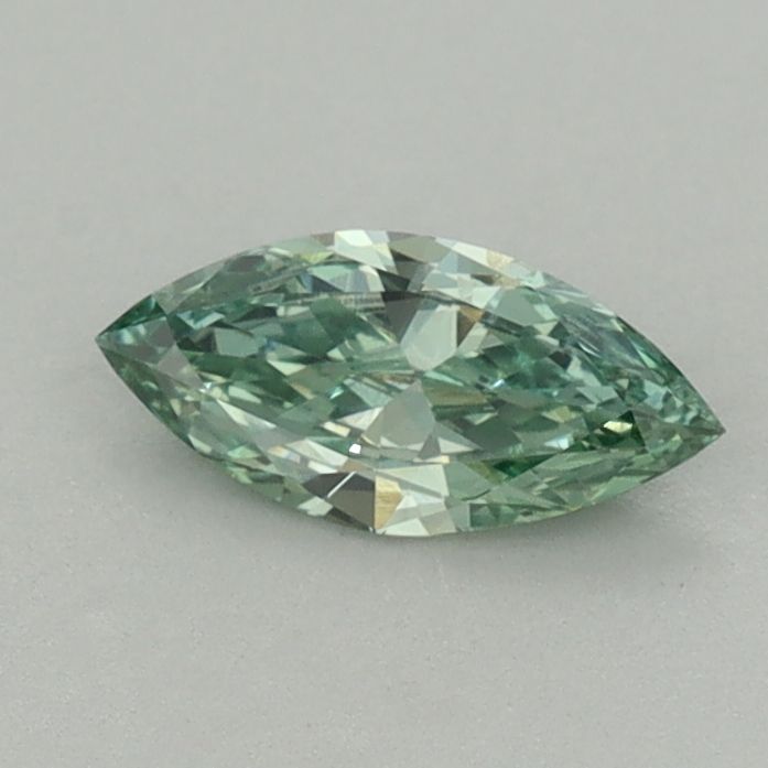 0.37 CT Fancy Vivid Green MARQUISE