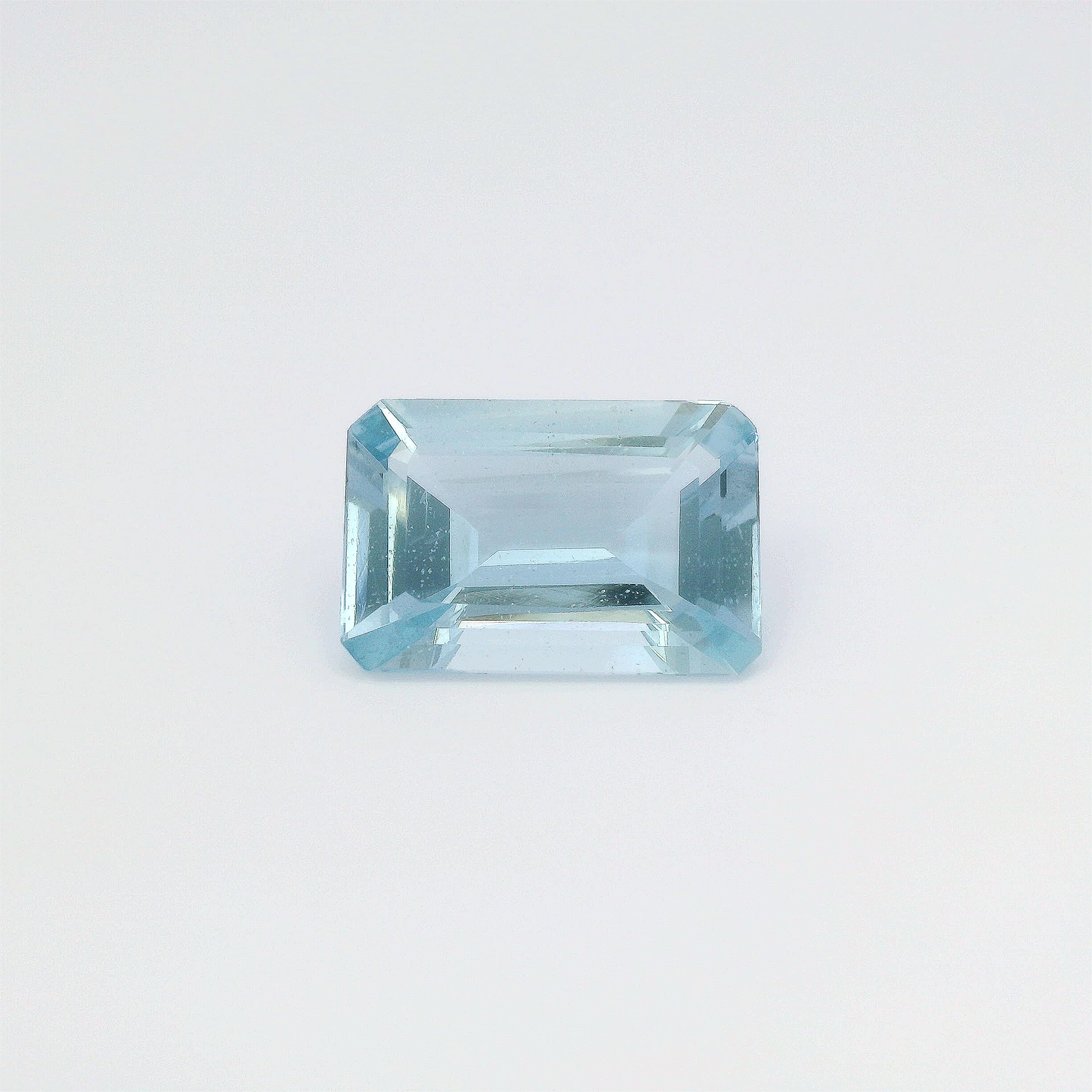 6.27 ct Octagonal aquamarine