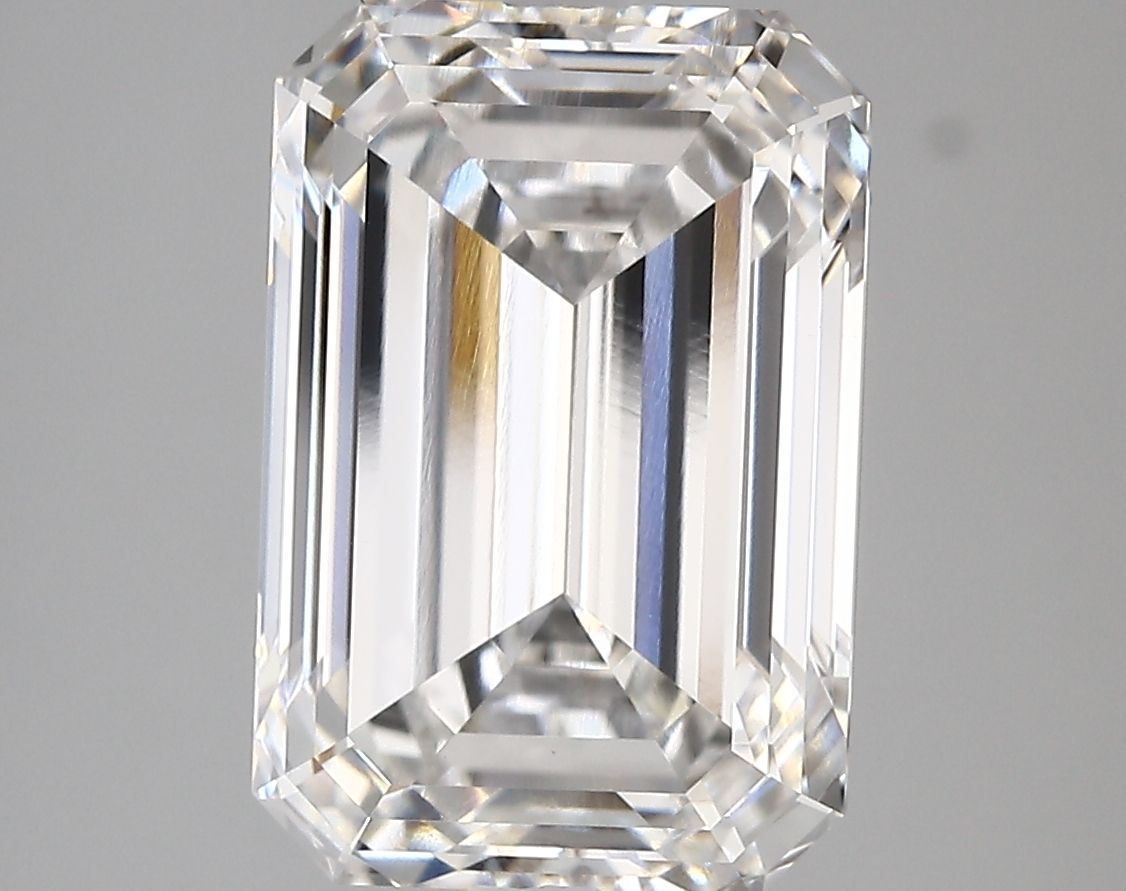 Diamant Émeraude 6.14 ct - Couleur E - Pureté VVS2