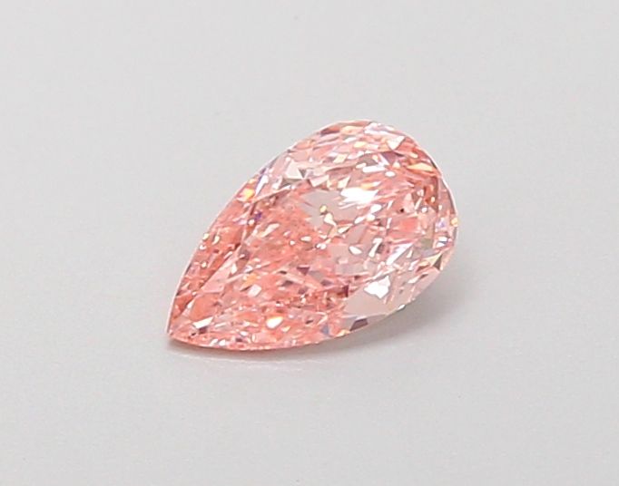 0.46 CT Fancy Intense Pink PEAR