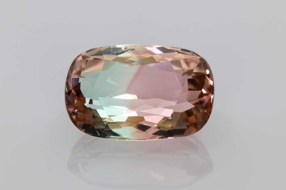 TOURMALINE FACETED 14.21ct BI_COLOR Bi-Color SI REST_OF_AFRICA NONE