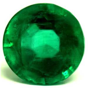 Szmaragd 4,60 ct, zielony, szlif okrągły