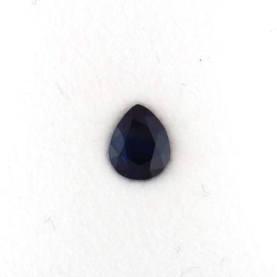 1.96 Carat Blue Pear Sapphire