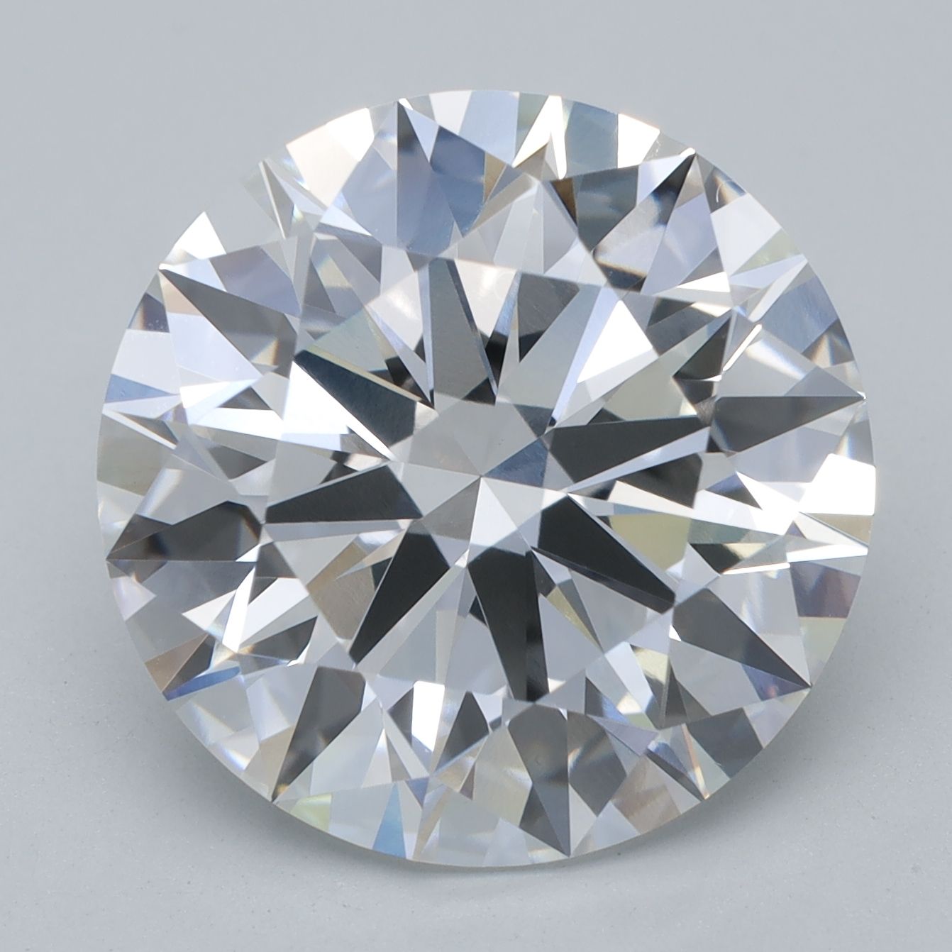 ROUND 6.58ct E VS1 EX EX EX NON