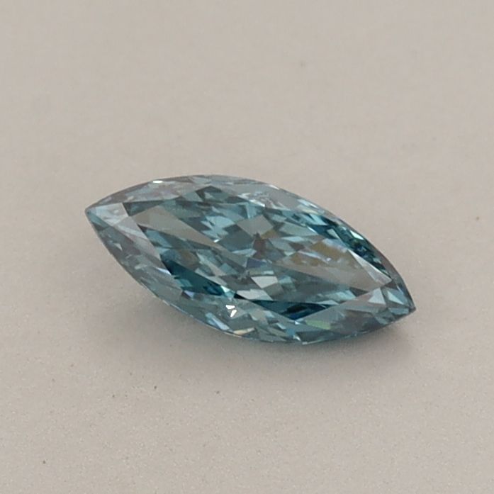 0.28 CT Fancy Vivid Blue MARQUISE