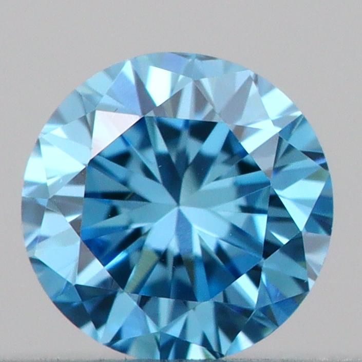 0.18 CT Fancy Vivid Blue ROUND
