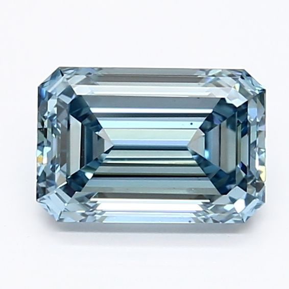 1.08 CT Fancy Intense Blue EMERALD