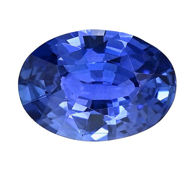 SAPPHIRE FACETED 0.77ct BLUE Blue EC SRILANKA HEATED