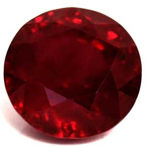 RUBY FACETED 2.65ct RED Pigeon Blood Red EC REST_OF_AFRICA HEATED