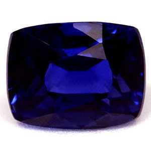 Szafir 1,40 ct, niebieski, szlif cushion