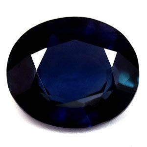 SAPPHIRE FACETED 3.05ct BLUE Deep Blue EC MADAGASCAR NONE