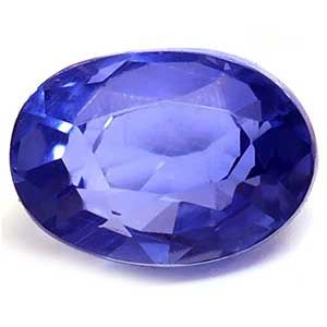 Szafir 1,33 ct, niebieski, szlif owalny