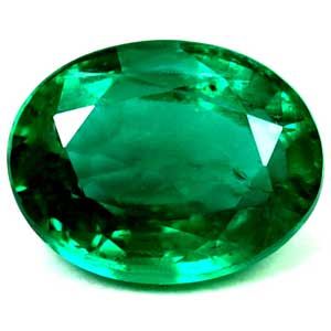 Szmaragd 2,92 ct, zielony, szlif owalny