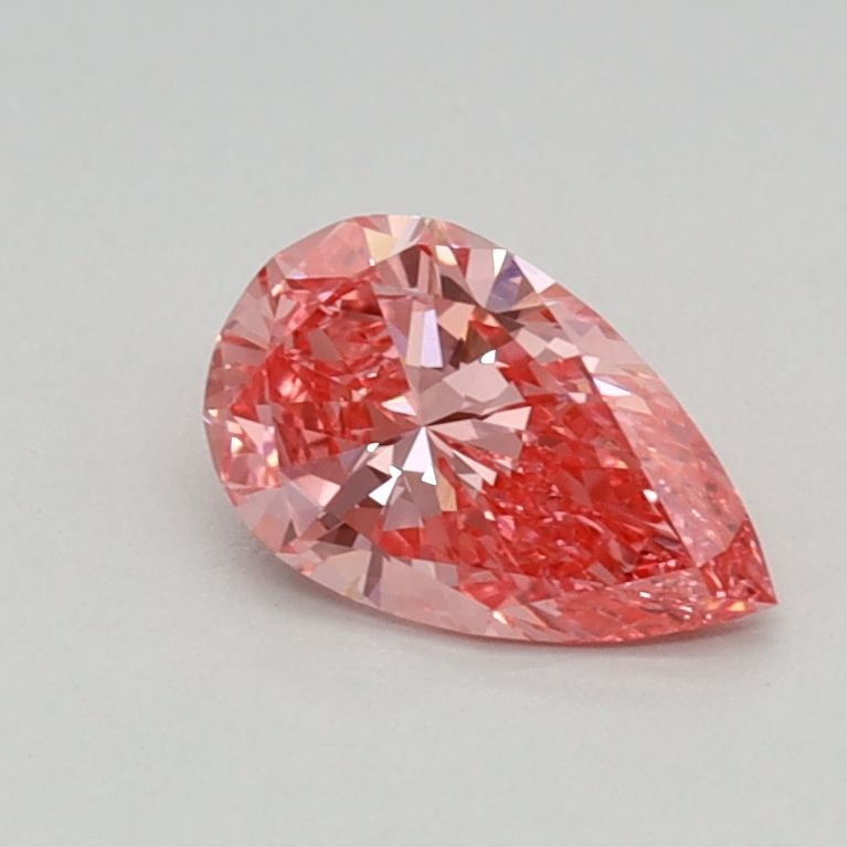 0.42 CT Fancy Vivid Pink PEAR
