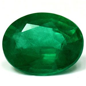 Szmaragd 3,01 ct, zielony, szlif owalny