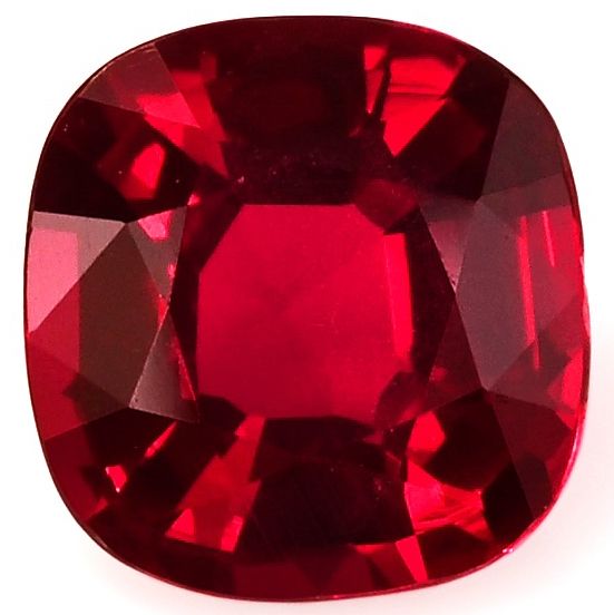RUBY FACETED 1.51ct RED Red EC MOZAMBIQUE HEATED