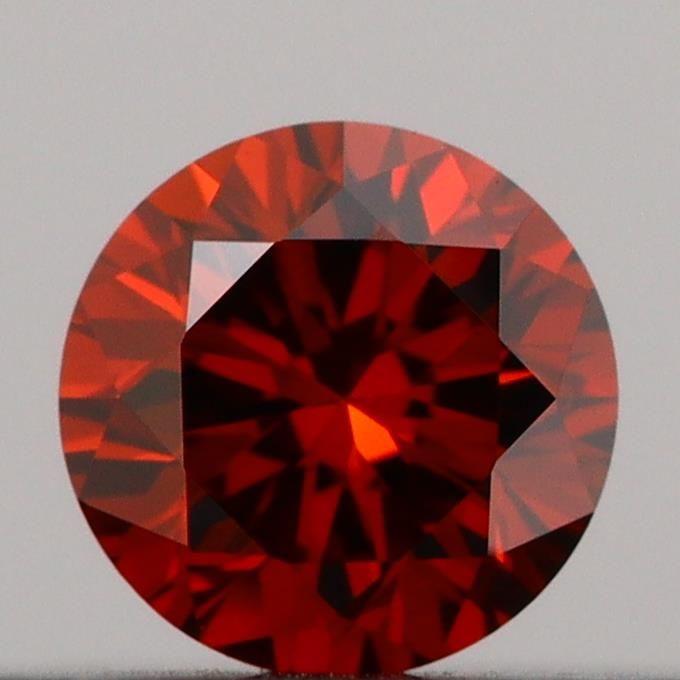 0.18 CT Fancy Deep Orange ROUND