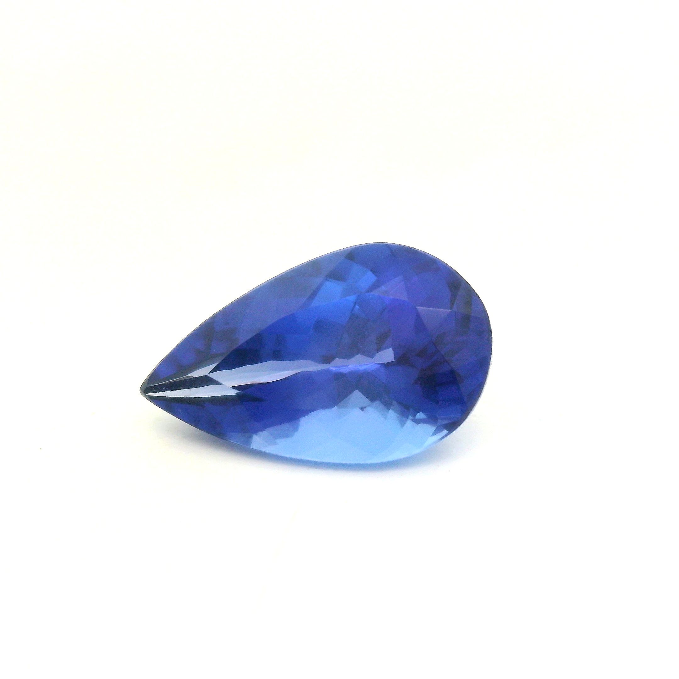 3.64 ct Pear Tanzanite