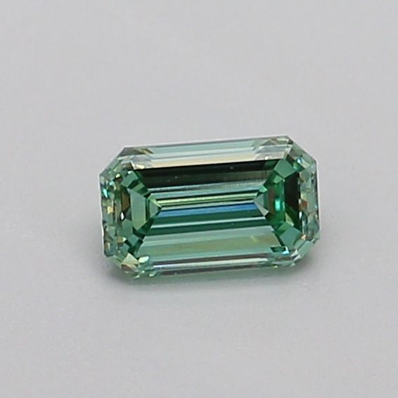 0.32 CT Fancy Vivid Green EMERALD