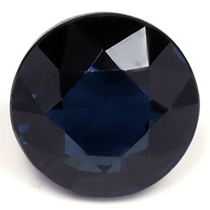 Szafir 1,78 ct, niebieski, szlif okrągły