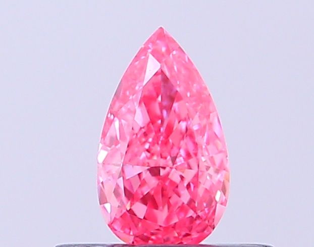 0.27 CT Fancy Vivid Pink PEAR