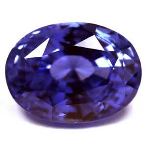 Szafir 3,53 ct, niebieski, szlif owalny