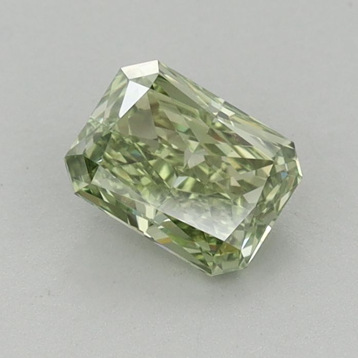 0.68 CT Fancy Vivid Green RADIANT