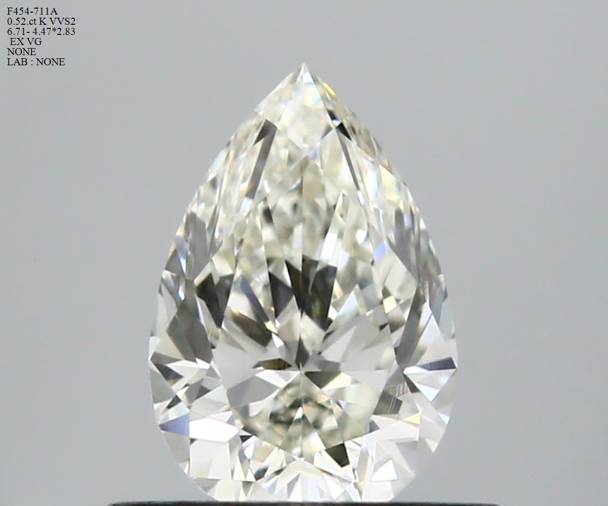 Prírodný diamant hruška,...