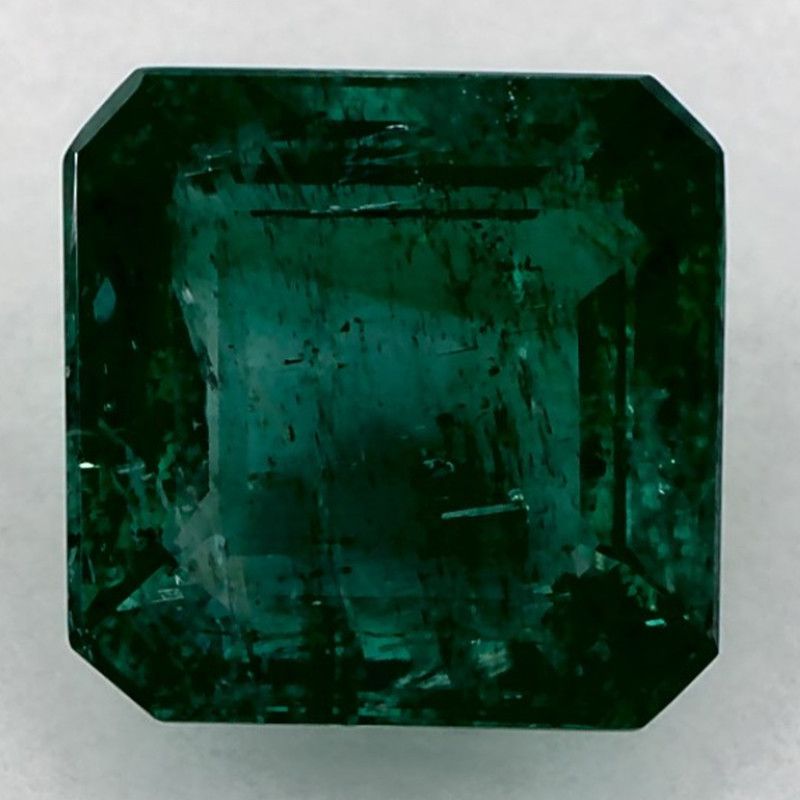 Szmaragd 2,47 ct, zielony, szlif ośmiokątny