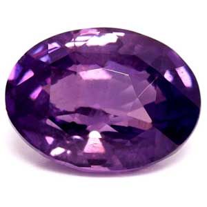 Szafir 2,01 ct, purpurowy, szlif owalny
