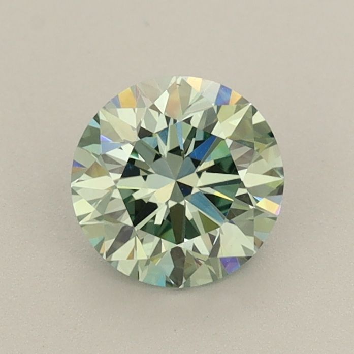 0.76 CT Fancy Intense Green ROUND