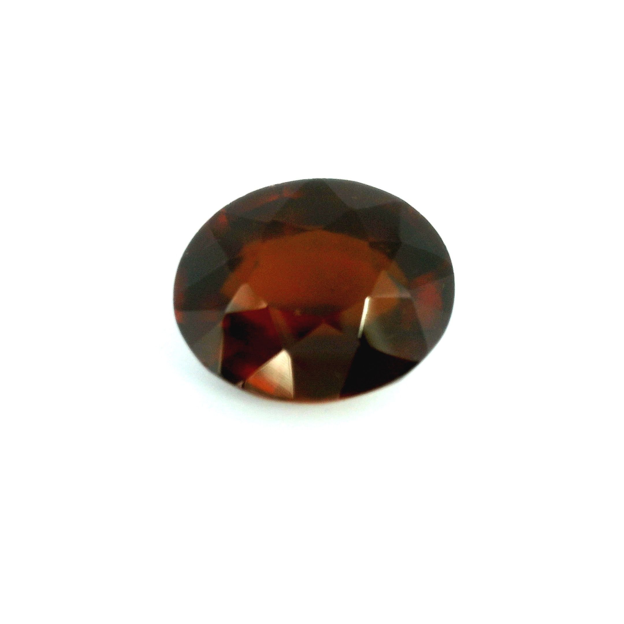 6.19 ct Oval garnet