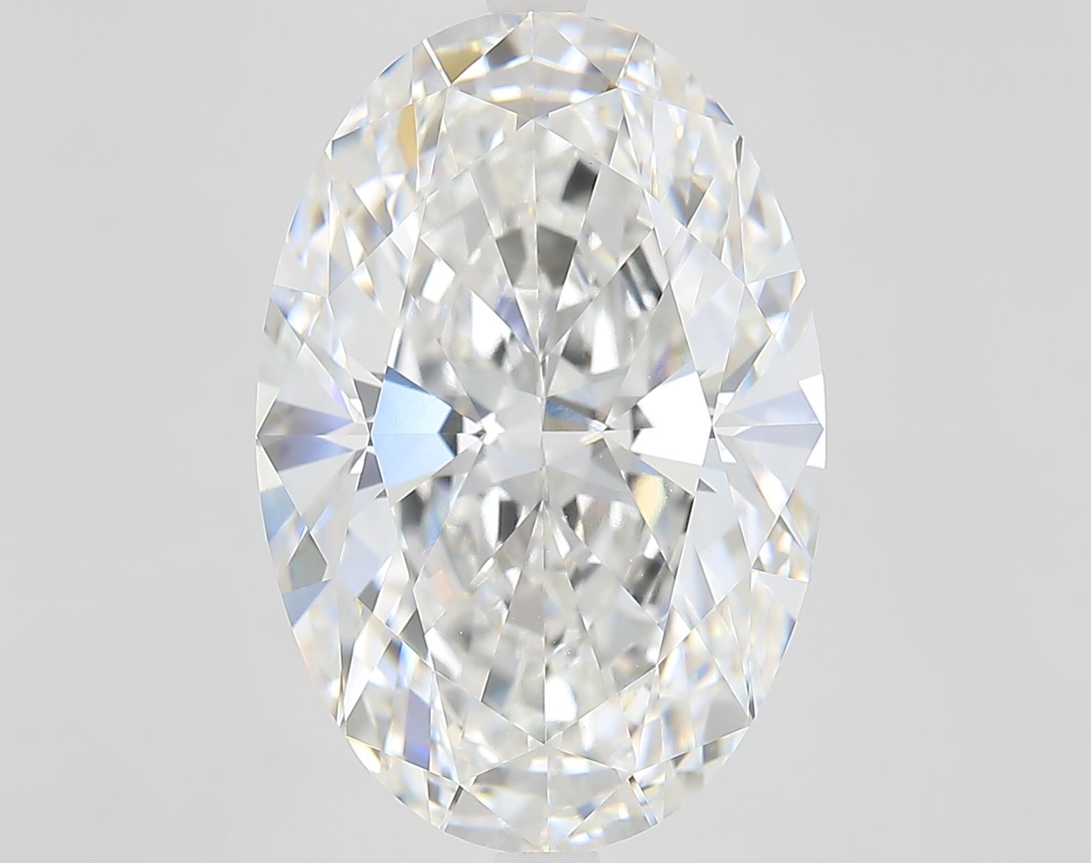 Diamant Ovale 10.03 ct - Couleur E - Pureté VVS2