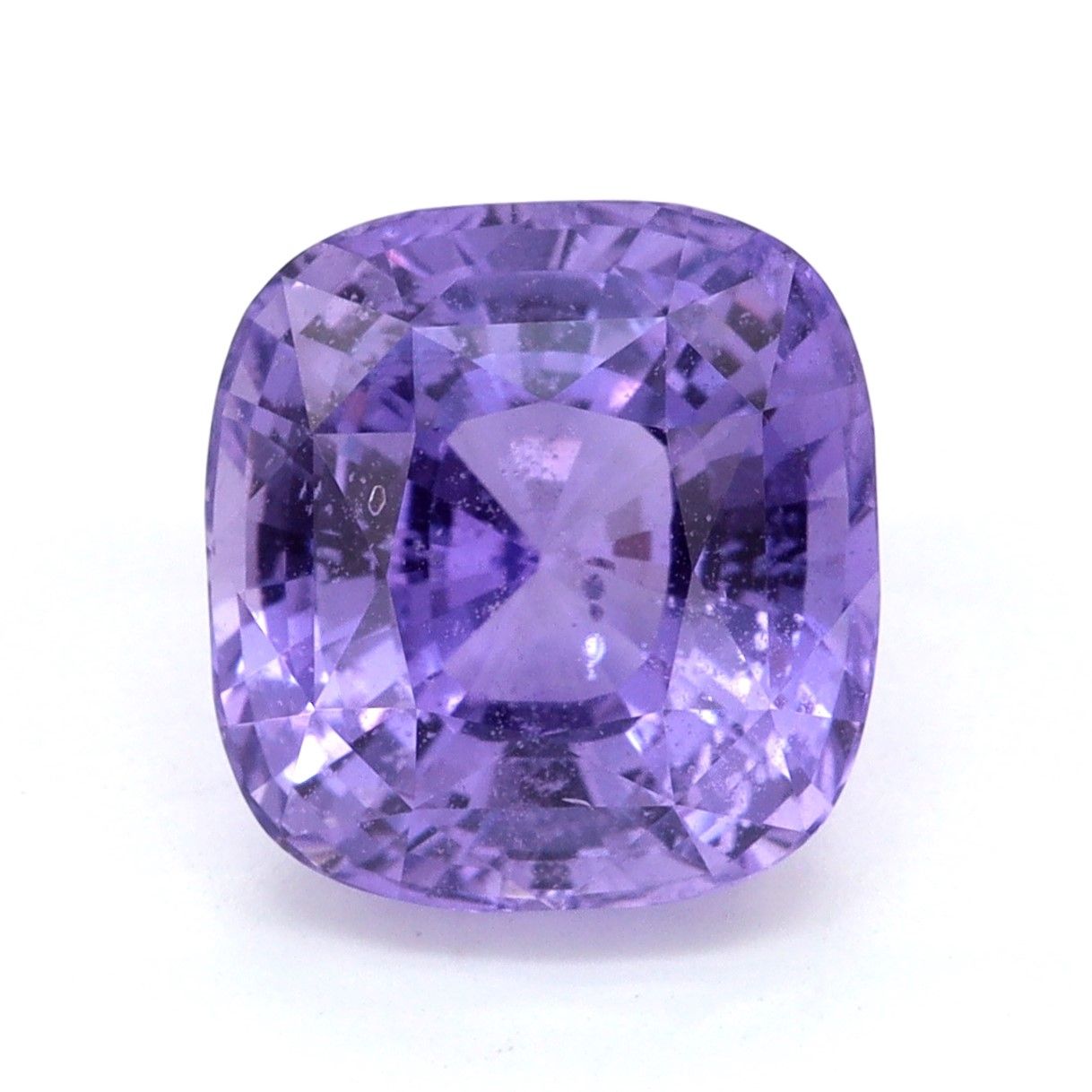 Szafir 3,04 ct, purpurowy, szlif cushion