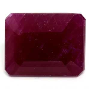 RUBY FACETED 8.71ct RED Purplish Red MI REST_OF_AFRICA NONE