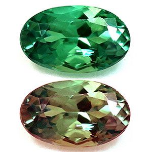 ALEXANDRITE FACETED 0.32ct GREEN Green to Purple EC INDIA NONE