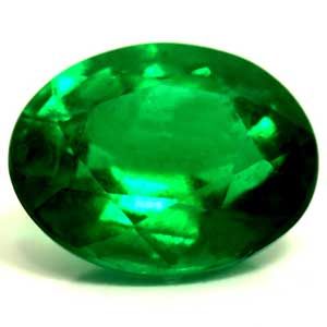 Szmaragd 2,03 ct, zielony, szlif owalny
