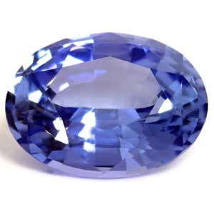 Szafir 2,15 ct, niebieski, szlif owalny