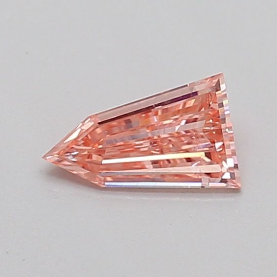 0.31 CT Fancy Orangey Pink BULLET