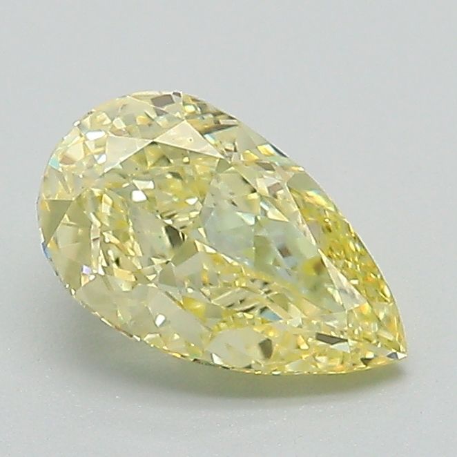 1.04 CT Fancy Intense Yellow PEAR