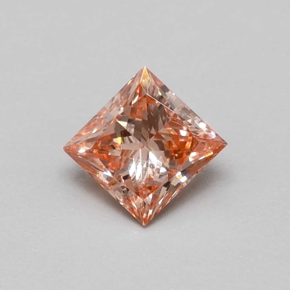 0.21 CT Fancy Vivid Orange PRINCESS