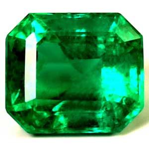 Szmaragd 1,20 ct, zielony, szlif szmaragdowy
